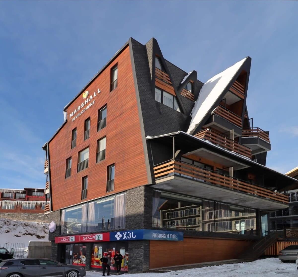 Super Stylish And Cozy 2 Bedroom 4Or6 People Apartment In Key Location In Marshall Gudauri Project Ski Resort Luaran gambar